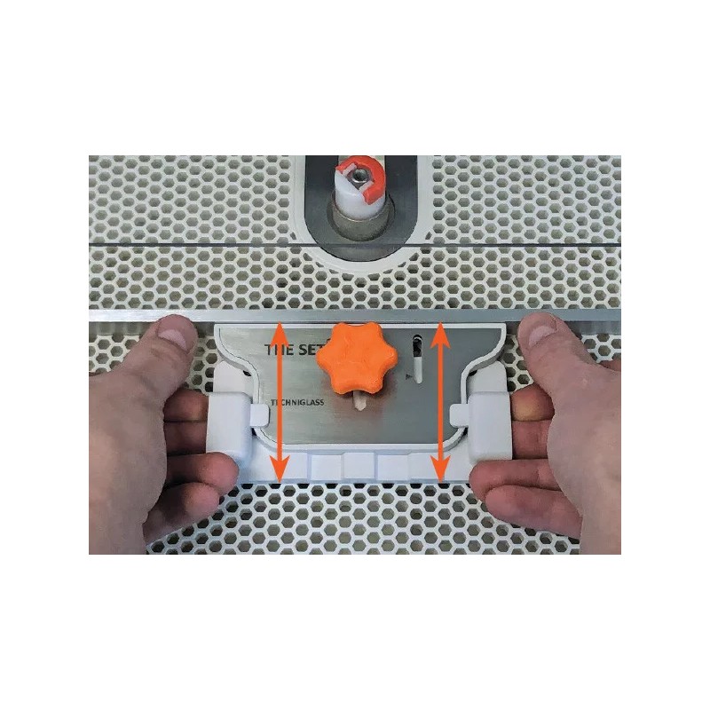 Techniglass The Set - Straight Edge Guide for The Grinder