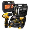 DIFFLIFE 12V Drill Driver Power Tool Combo Kits with Cordless