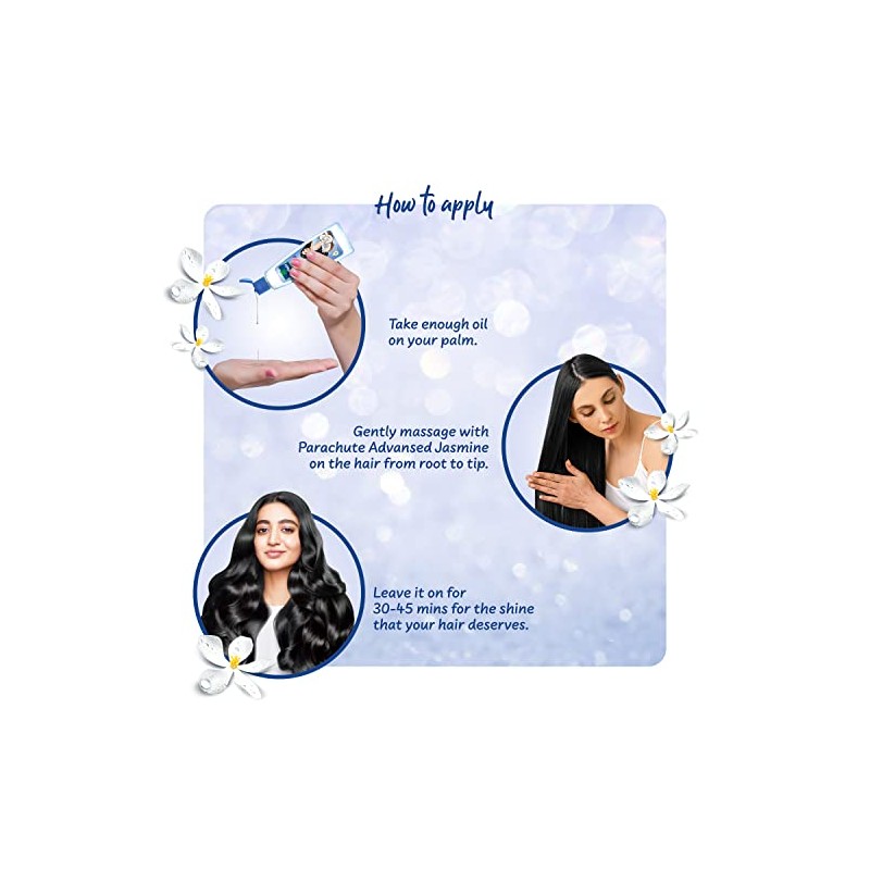 Parachute Advansed Jasmine Aceite para el cabello de coco, 500
