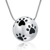 QGJNSGC Pet Urn Necklace for Ashes for Dogs, Pet Cremation