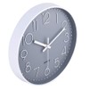 jomparis Radio-Controlled Clock 30 cm, Grey