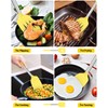 Pack of 2 Silicone Solid Turner, Non Stick Slotted Kitchen