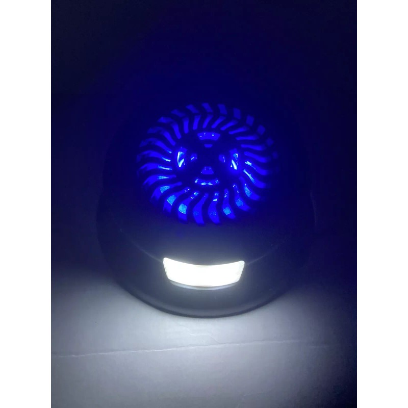 Elite Entertainment 2 Speakers Blue LED w/ Step Light Black