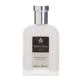 Truefitt & Hill Luxury Aftershave Balm - Sandalwood - Premium Soothing Moisturizer with Aloe Vera Extract - Ideal for Sensitive Skin, Razor Burn Relief, and a Silky Smooth Finish - 3.38 oz.