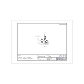 DE-STA-CO 201-U Vertical Hold-Down Action Clamp