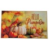 Nourison Hello Pumpkin Accent Rug, 20 x 32 inches, Non-Slip,