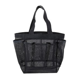 Tragbarer Bad-Organizer zum Aufhängen,Tragbar Dusch Taschen Organizer mit Griff, Multifunktionale Strandtasche aus Mesh für Schlafsaal Fitnessstudio Badezimmer Camping-33 * 24 * 24cm
