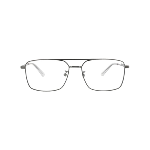 Bottega Veneta Square-Frame Metal Optical Frames