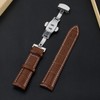 Breathable Leather Strap, Soft Touch Men's Strap Accessories - 22mm