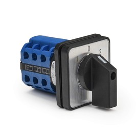 APIELE Changeover Selector Switch 3 Position 440V Universal Rotary Cam Selector (20A 12 Terminal)