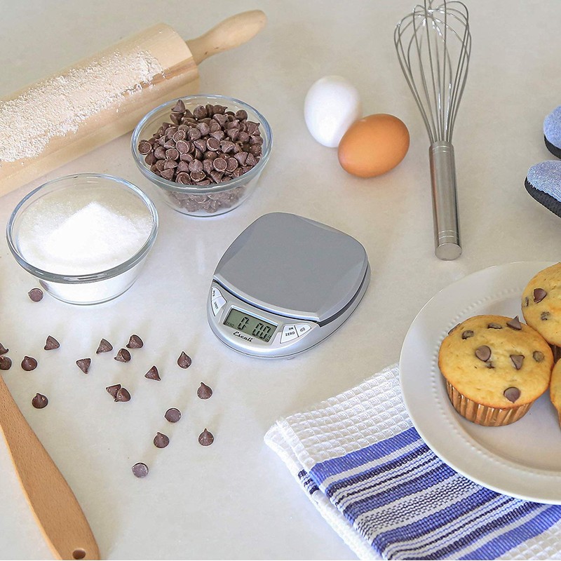 Escali Pico N115S Kitchen, Office Scale, Tare Functionality, Compact Design,