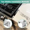 30" Stove Gap Filler, Kitchen Stove Gap Covers, Slide-in Range