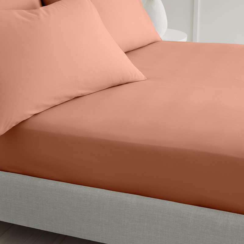 Bianca 200 Thread Count Cotton Percale Extra Deep Double Fitted