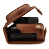 MegaGear Ever Ready Genuine Leather Camera Case with Carry Strap