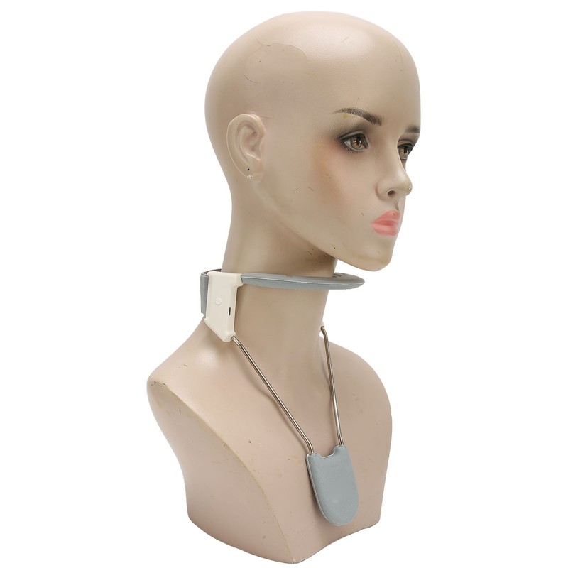 Neck Support Brace Hot Compress Easy Adjust Prevent Head Forward