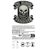 Embroidered Iron on Patch - Big Patch - The Beard