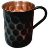 GRAINEX ENGINEER Black Matte Honeycomb Moscow Mule Mugs | Pure