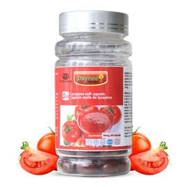 AIHIYO Lycopene Soft Capsule, 100mg Tomato Supplement Extract, Organic Complex Formula, 500mg Per Capsule, 100 Softgel
