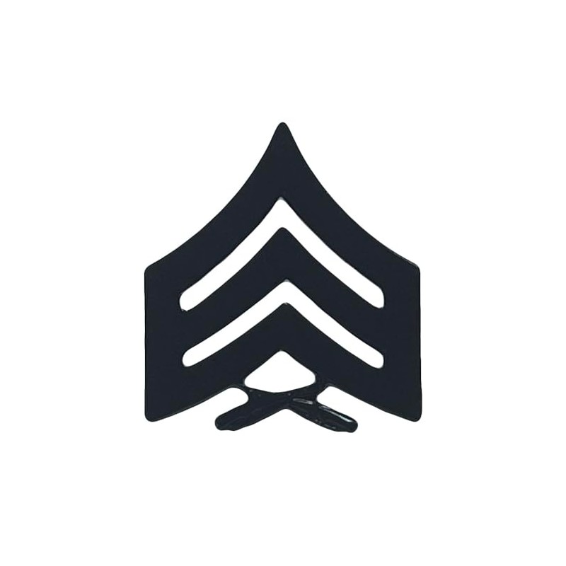 50 Pack Marine Corps Sergeant Black Chevron Motorcycle Hat Cap