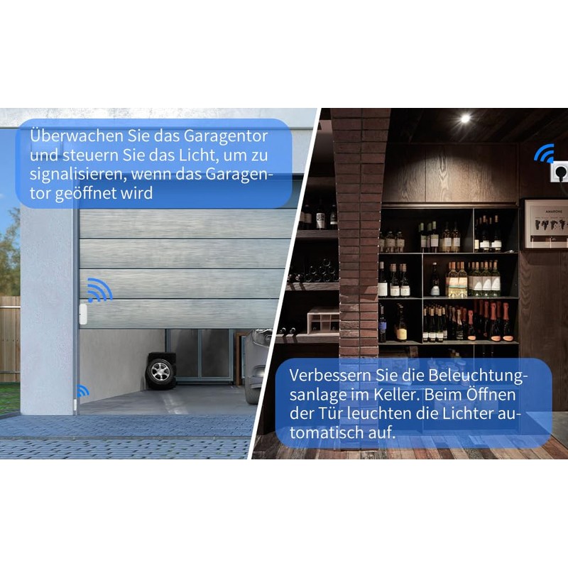 Window Contact Switch, Cooker Hood, Wireless Exhaust Control, Window Switch