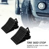 JNNJ Pack of 2 Tyre Stoppers, Brake Pads for Trailer
