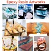 FUNEPOXY Crystal Clear Epoxy Resin Kit -16oz/32oz/64o - 2 Gallons