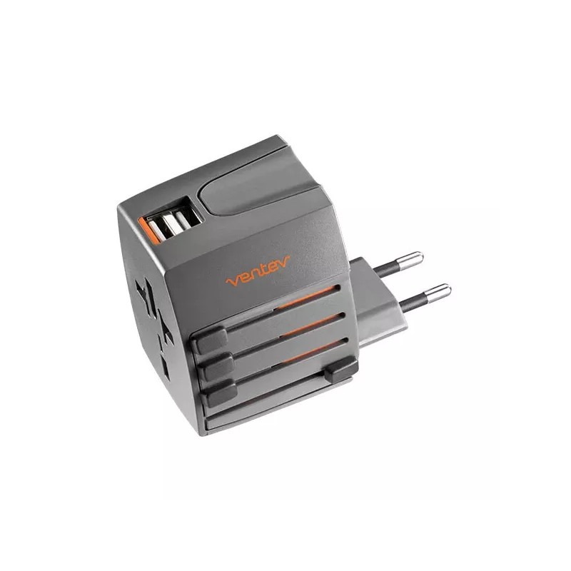 Ventev 12W Global Charging Hub 300 Dual USB A Wall
