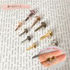TANOKOX Gold 0.2 inch (6 mm), Approximately 120 Pieces in