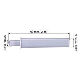 sourcing map Damper Buffers Soft Quiet Close for Cabinet Door Drawer Gray 10pcs