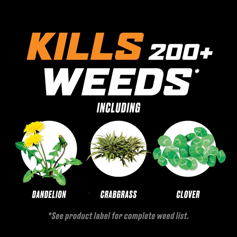 Ortho WeedClear Lawn Weed Killer Ready-To-Use with Trigger Sprayer, Kills
