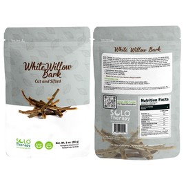 White Willow Bark Herbal Tea - 56 grams - Resealable Bag - 56 grams - Premium Quality (White Willow Bark)
