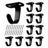 DUINIU 10 PCS Stainless Steel Hooks, Ceiling Hooks, Multifunctional Hooks