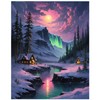 Lovepefe Snow Mountain Paint by Numbers Kit for Adults Beginner