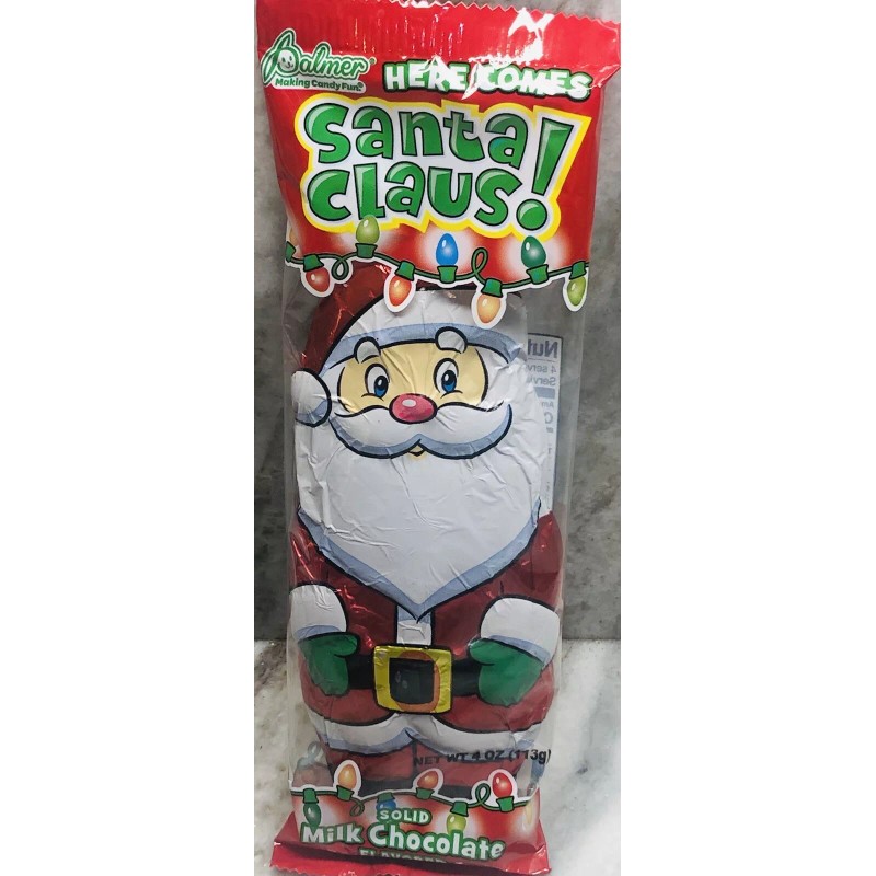 Palmers Palmer’s Flavored Solid Milk Chocolate Christmas Bar 4oz"Here Comes