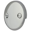 Kingston Brass DTT101 Bath Tub Overflow Plate, Polished Chrome