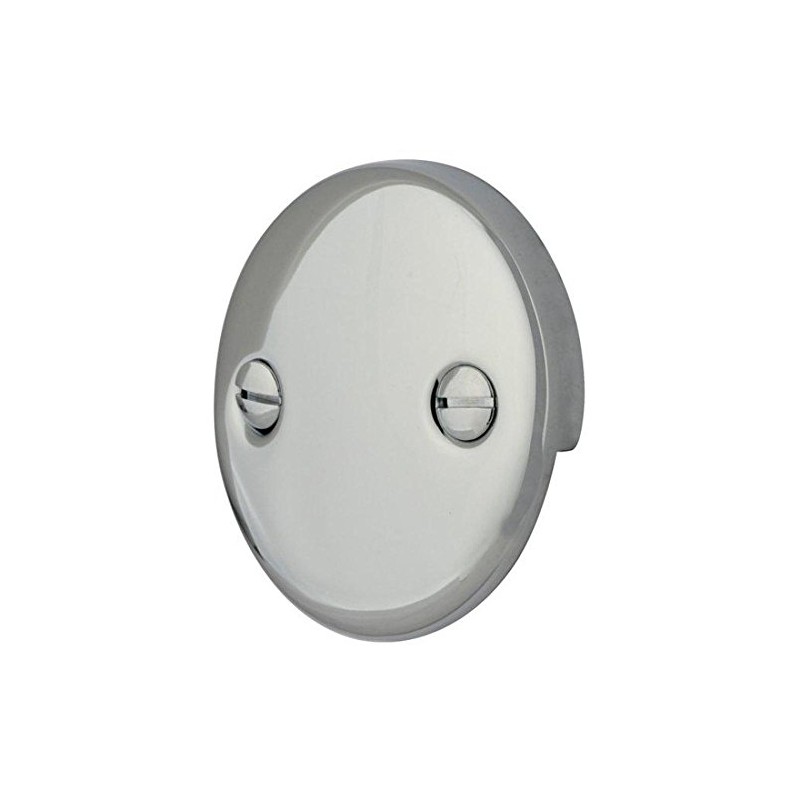 Kingston Brass DTT101 Bath Tub Overflow Plate, Polished Chrome