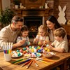 Icetop Large Paint Brushes, 20 Round Flat Toddler Paint Brushes