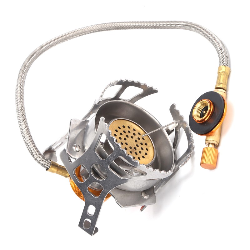 Camping Stove Portable Aluminum Alloy Stainless Steel Practical Outdoor Cooking