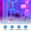 PATIKIL 80 Pcs LED Tripping Light Clips Mounting Brackets Fixing