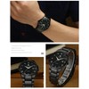 WWOOR Relojes para Hombre Analógicos de Cuarzo de con Correa