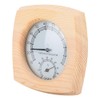 Sauna Thermometer/Hygrometer, Analog Hygrometer, Wall Mounted, High Precision, Easy to