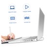 LABRIMP 4Pcs Laptop Riser Stand for Desk Skid Cooling Holder