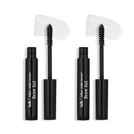 bdb Eyebrow Gel, Clear Formula - Effortless Brows, Waterproof, 2-Pack
