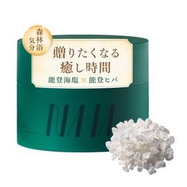 【 Forest Bathing Feeling at Home Carbonic Acid Bath × Natural Sea Salt 】 NAIA Noto Hinoki Bath Salt [ Gift Forest Bathing Bath Additive Hot Bath Carbon Gas Hinoki Eucalyptus Cypress Bergamot Lavender