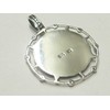 Silberschmuck - BG Sterling Silver Plated Maya Compass Pendant with