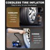 Acmount Tire Inflator Portable Air Compressor 150PSI Portable Air Pump