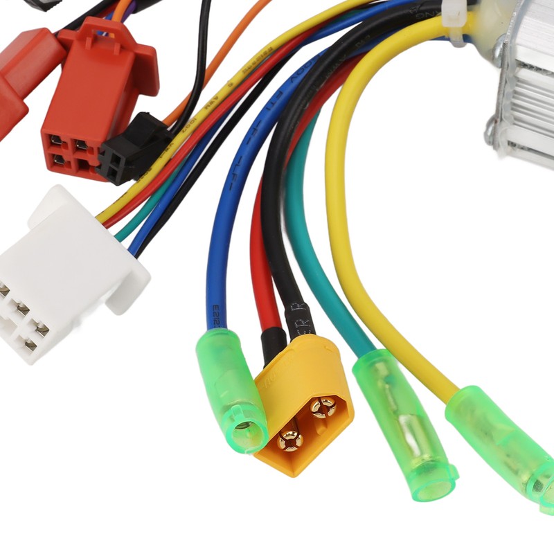 500W48V Electric Bike Controller Brushless Motor Controller Aluminium Alloy Groove