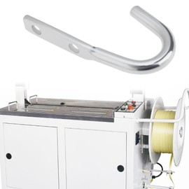 OTOTEC 10pcs Trailers Tarp Hook Replacement Part Zinc Plated Tailboard Rope Hooks Length 90mm Hole Distance 28mm Suitable for Trailers Vans Truck