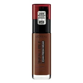 Base de maquillaje L'Oréal Paris Infallible Fresh Liquid Foundation tono 545 ebony - 30mL