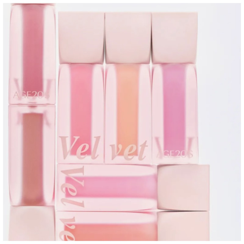 AGE20'S Velvet Haze Blusher 4.2ml, Color:07 Mauve Raspberry